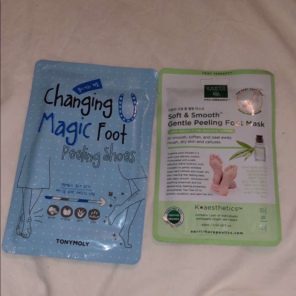 foot peeling masks